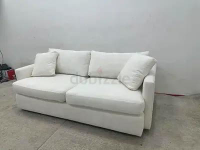 Same like new condition crate&barrel three seater sofa
