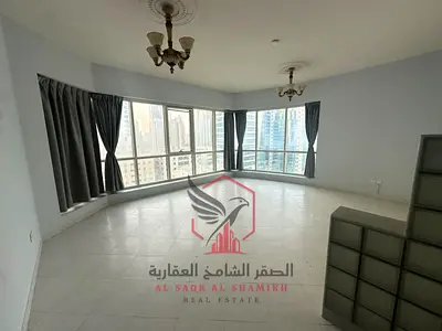 One bedroom apartment with living room and open panoramic view plus free AC paid by landlord and free gym pool and kids area