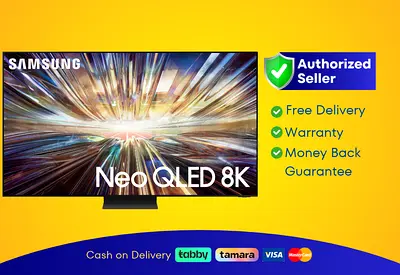 Samsung 85 inch TV Smart Neo QLED - 8K - 120Hz, | New | Warranty | FREE Delivery