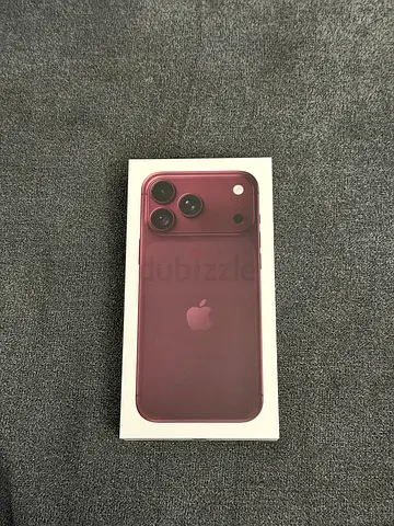 iPhone 18 pro max 512GB Burgundy