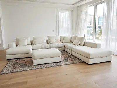 Marina home U shape Sofa Beige