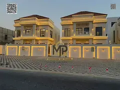 Classic-Style Villa for Sale in Al Helio 2 – Ajman | Main Road Location | Large Front Setback | 4