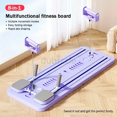 Multifunctional Abdominal Fitness Board, Four-in-one Fitness Board, Foldable abl Pilates Board, Abdo