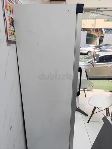 Single-door upright commercial freezer/refrigerator - good working condition