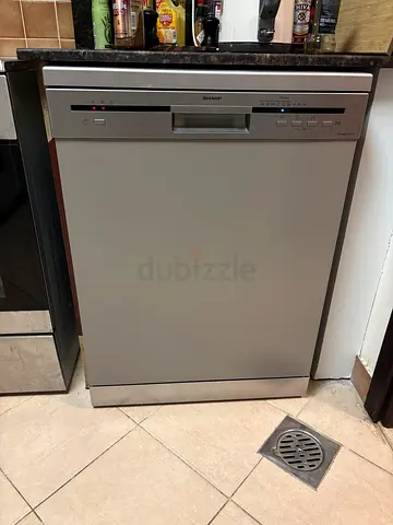 Stainless Steel Built-in Dishwasher Sharp 12 places