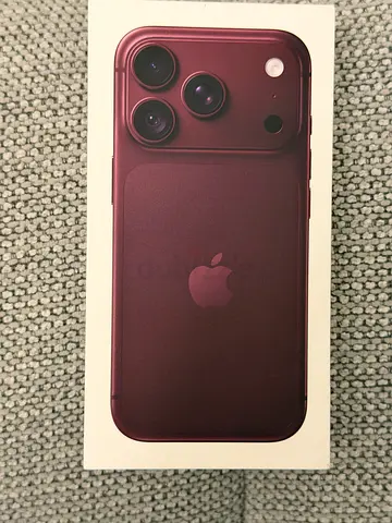 iPhone 18 Pro 1tb Burgundy Physical and ESIM - New Sealed