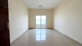 One-bedroom apartment with living room, balcony, and gym for annual rent in Ajman, Khalifa Street, n