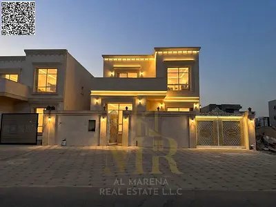 Luxury befitting your family: an upscale villa for sale in Al Zahia, Ajman, featuring premium finishes and a prime location.