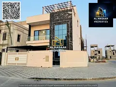 An excellent two-story villa with a roof terrace; includes electricity, water, and air conditioning.