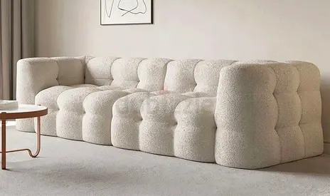 Elegant beautiful 3 seater white colour Sofa
