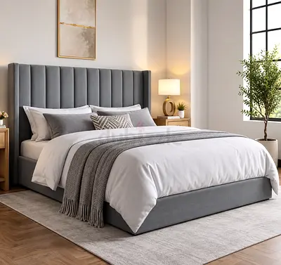 Luxury Design New King size bed with Mattress Available