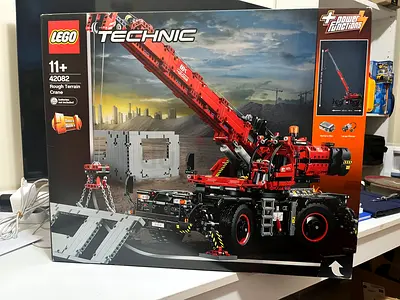 LEGO Technic 42082 Rough Terrain Crane - 4057 pcs (Boxed)