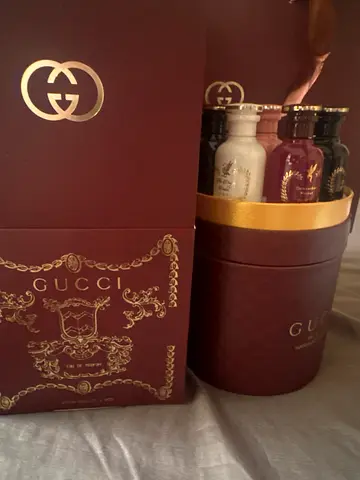 Gucci fragrance gift set (mini bottles) - unopened box