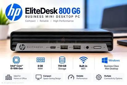 HP EliteDesk 800 G6 i5-10 700 GB 8 GB built in WiFi