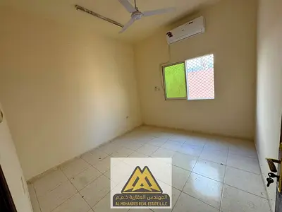 طابق أرضي | تكييف سبليت | موقع الروضة 2 – عجمان | دفع 4 دفعات | تأمين شيك