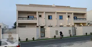An investment opportunity to own two villas on one plot of land in Al Fesht area in Sharjah, very cl