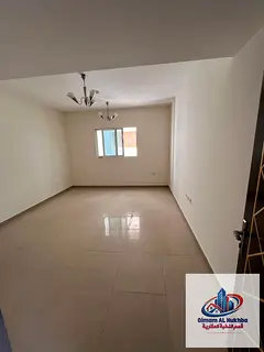 Beautiful spacious 1BR in Sharjah with 8 payments, central AC & gas, flexible terms, free maintenanc