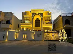 6BR Classic Stone Villa for Sale in Al Helio 2 | VIP Finishing