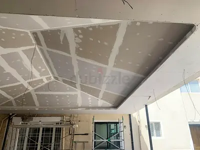 Gypsum celling paint