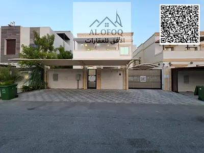 Villa for sale in Alzahia with easy payment, one of the most beautiful areas in the Emirate of Ajman, freehold for all nationalities,