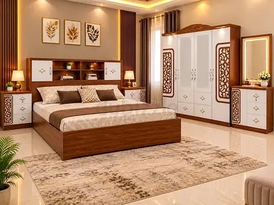 Brand-new King size Complete bed room. set Available