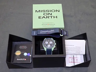 OMEGA x SWATCH - MOONSWATCH - MISSION ON EARTH