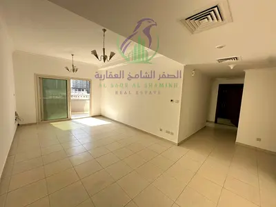 Spacious 2BHK in Al Taawun with 3 baths, balcony, free parking, pool, and gym. Contact us today!