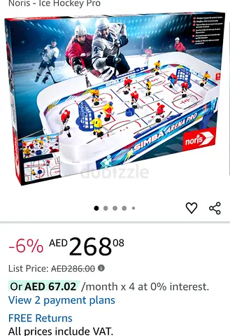 Tabletop Ice hockey Game