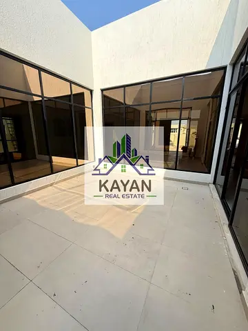 Brand-new villa in Al Salamah, 4 master bedrooms, hall, 2 majlis, maid & laundry rooms.