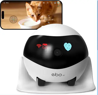 Ebo SE Smart Interactive Pet/baby Camera - Works with App
