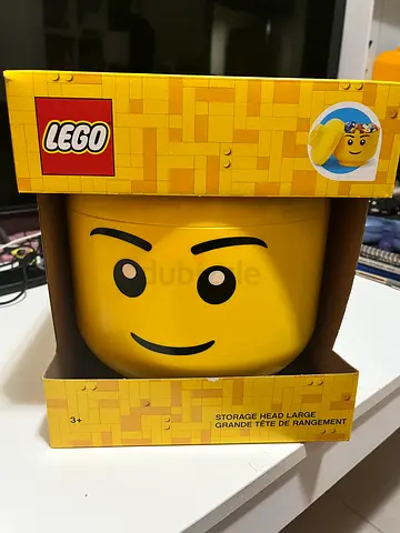 LEGO Happy Boy Large Storage Head