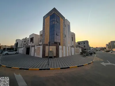 بسعر شامل رسوم التسجيل والتمليك للبيع علي شارع الشيخ محمد بن زايد فيلا زواية طابقين وروف