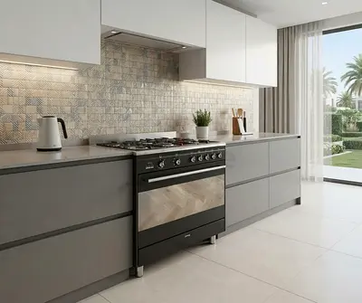 Smeg Latest Model Gas Cooker With Electric Oven, Like New