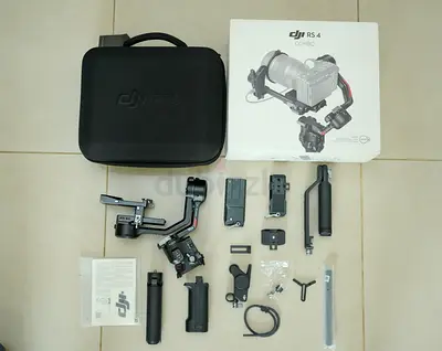 DJI RS 4 Combo Gimbal Stabilizer with Carry Case and Accessories