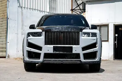 Rolls-Royce Cullinan changed to new MANSORY body kit bumper hood tail wing side rear spoiler exhaust