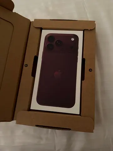 Iphone 18 Pro Max 256GB Burgundy New Sealed