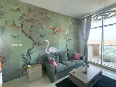 1 BHK fully furnished available in Al Manara Tower, JVT. Community view. Excellent location.