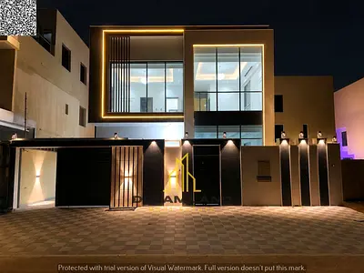 5-Bedroom Villa for Sale in Al Helio, Ajman Villa for Sale in Al Helio The kitchen is equipped with