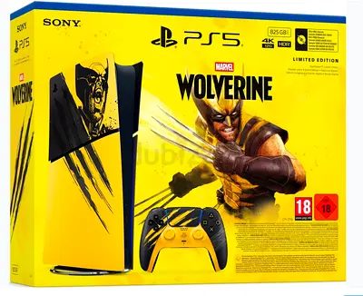 Limited Edition PS5 Marvel Wolverine Console (825GB) - New