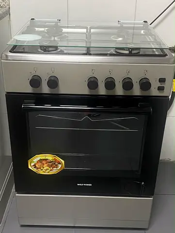 Wolf Power Freestanding Gas Cooker with Oven - Good Condition