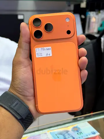 Iphone 17 pro max 512 orange tdra uae