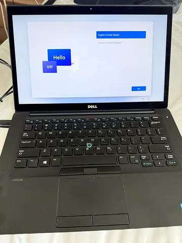 Dell Latitude 7400 laptop - working condition, ready to set up