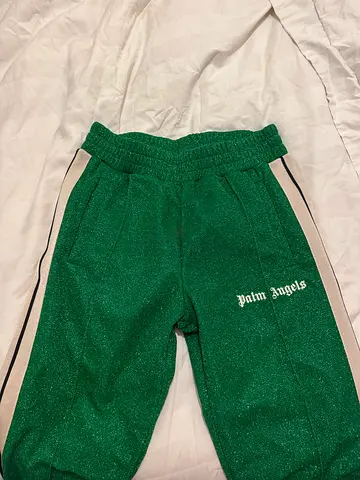 Green sparkly Palm Angels tracksuit (size M) - gently used