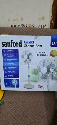 Sanford 16-inch Stand Fan - in Box