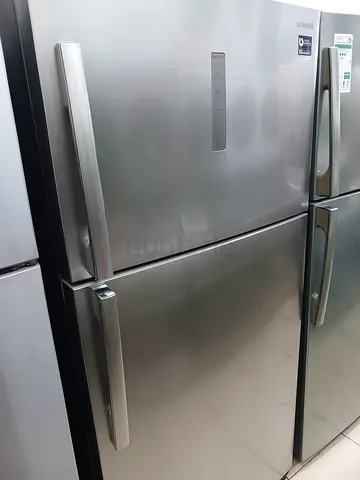 Samsung Stainless Steel Side-by-Side Refrigerator - Good Condition