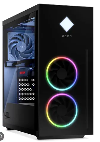 Gaming PC + monitor + peripherals bundle + chair