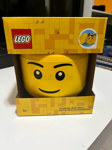 LEGO Happy Boy Small Storage Head