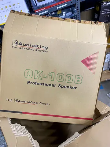 Audioking OK-100B Professional Speaker - New in Box