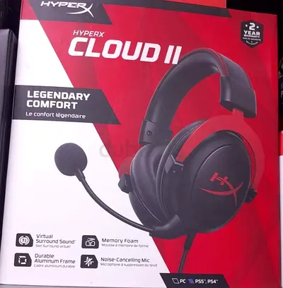 HyperX Cloud II Gaming Headset - Brand New