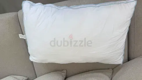Used Soft White Bed Pillow - Good Condition